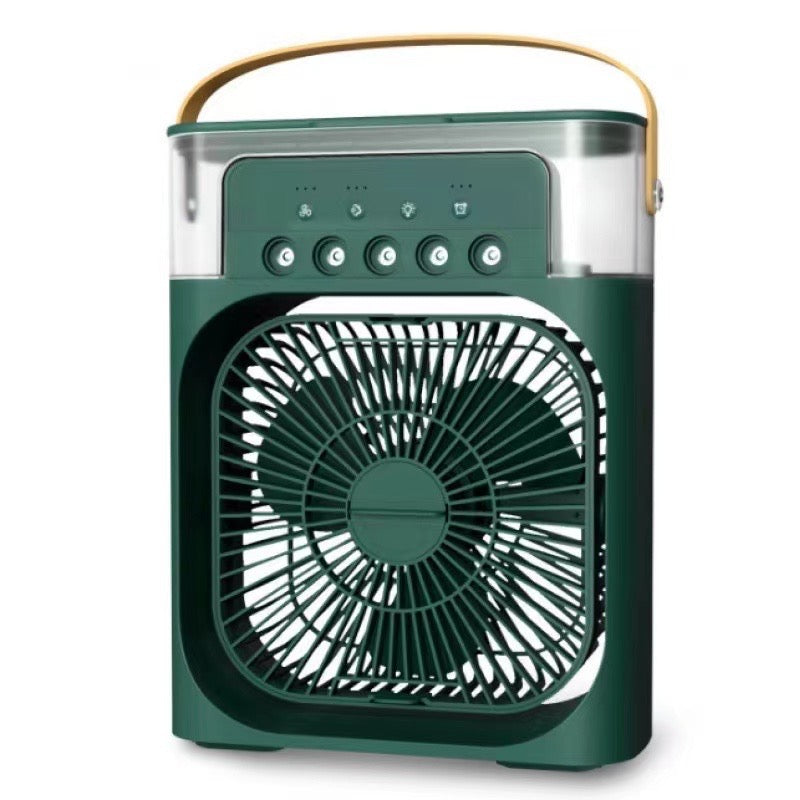 Portable 3-in-1 Air Cooler Fan – Mini AC for Room, Office & Car | Fast Cooling + Humidifier | Ships from USA 🇺🇸 | TikTok & Amazon Hot Seller!